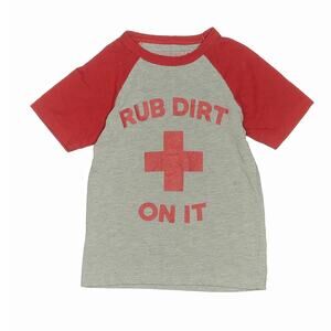 Baseballism Rub Dirt on It Tee Size 4T